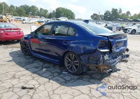 2016 Subaru Wrx Limited from USA, damaged, VIN JF1VA1N66G8817576